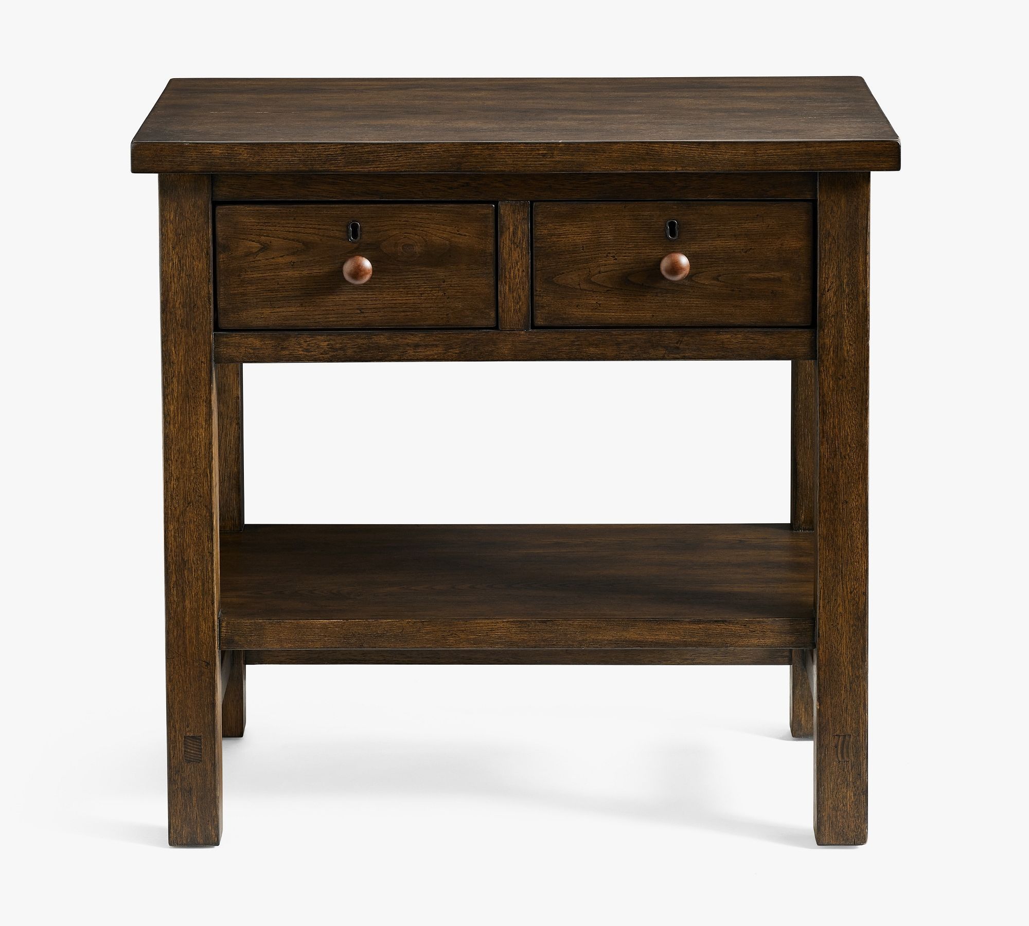 Farmhouse 2 Drawer Nightstand thumbnail 3