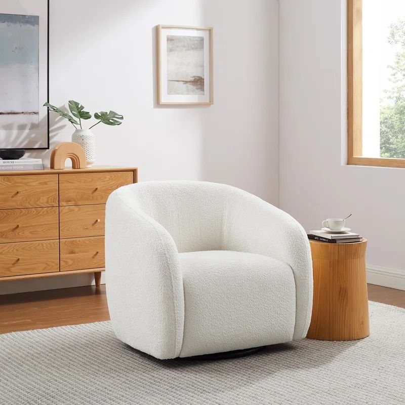 Kiptin 360 Degree Swivel Barrel Chair thumbnail 2