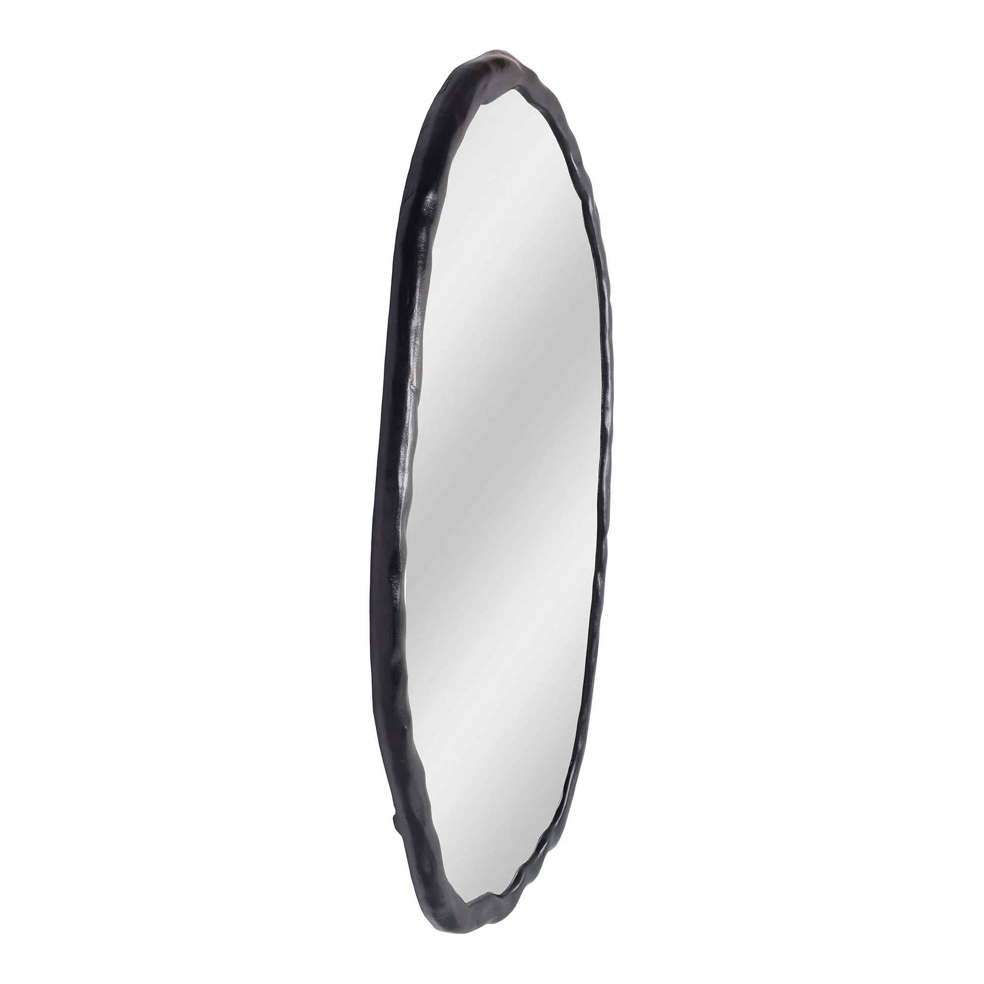 Nola Manufactured Wood Asymmetrical Wall Mirror thumbnail 3