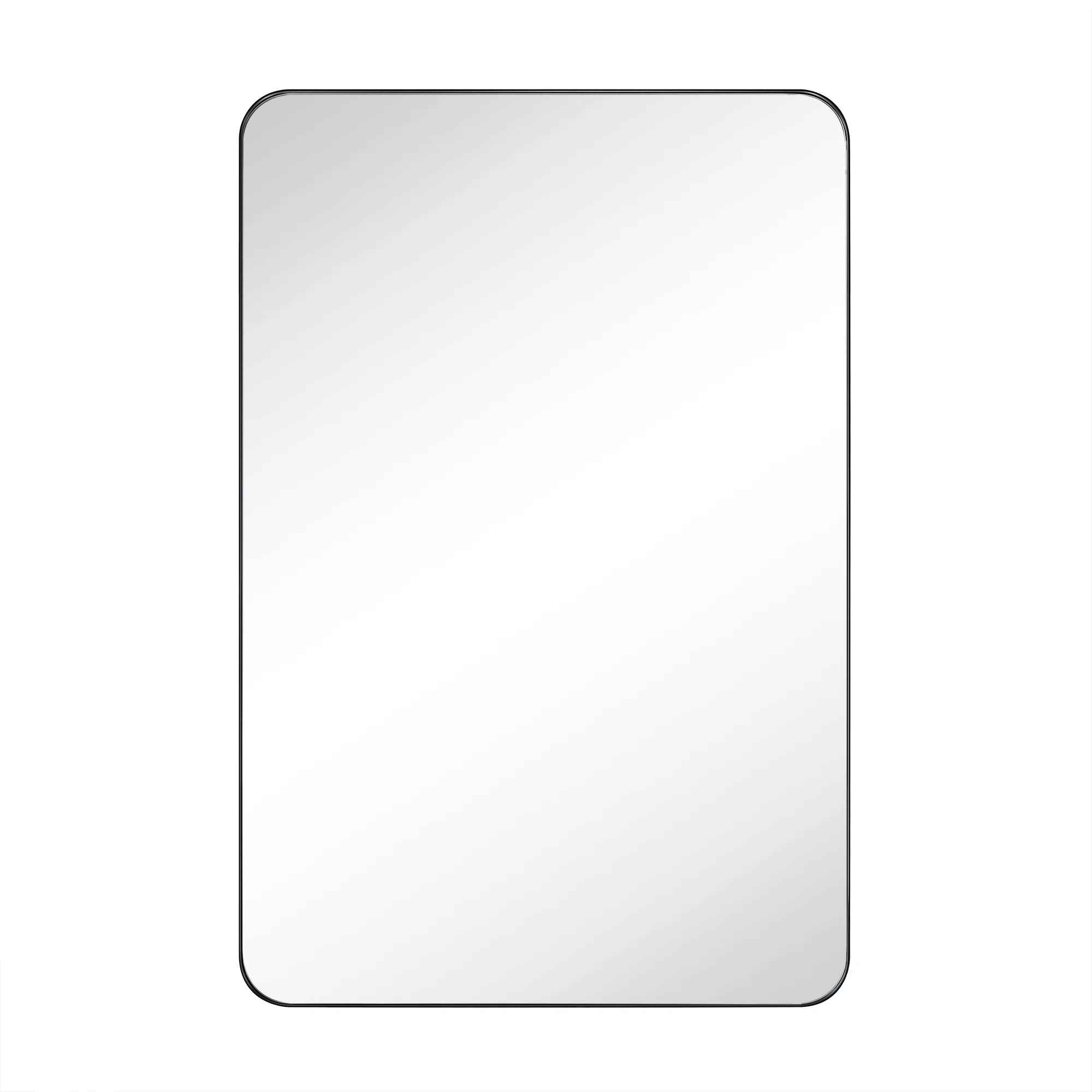 Recessed Framed Medicine Cabinet with Mirror and Adjustable Shelves thumbnail 2