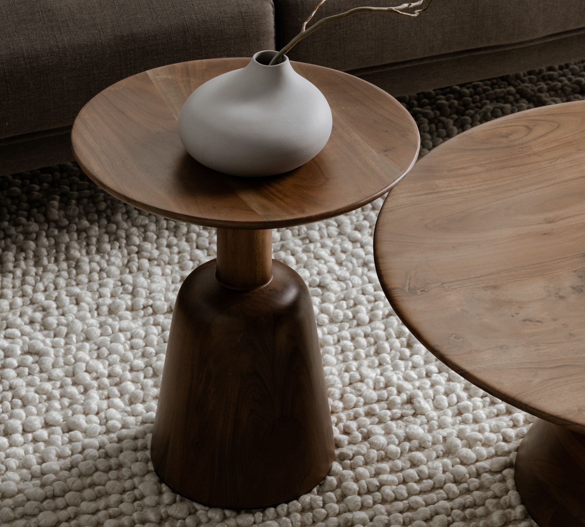 Terry Round End Table thumbnail 2