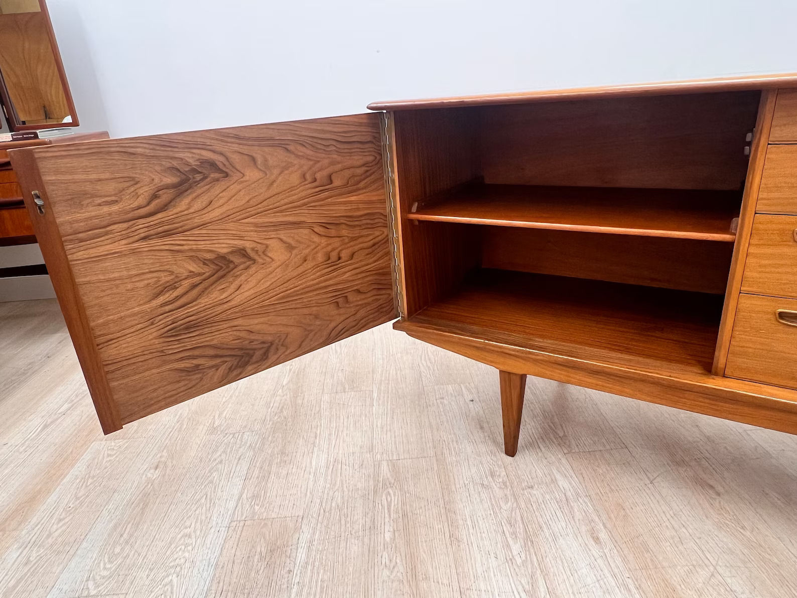 Mid Century Credenza Cabinet thumbnail 4