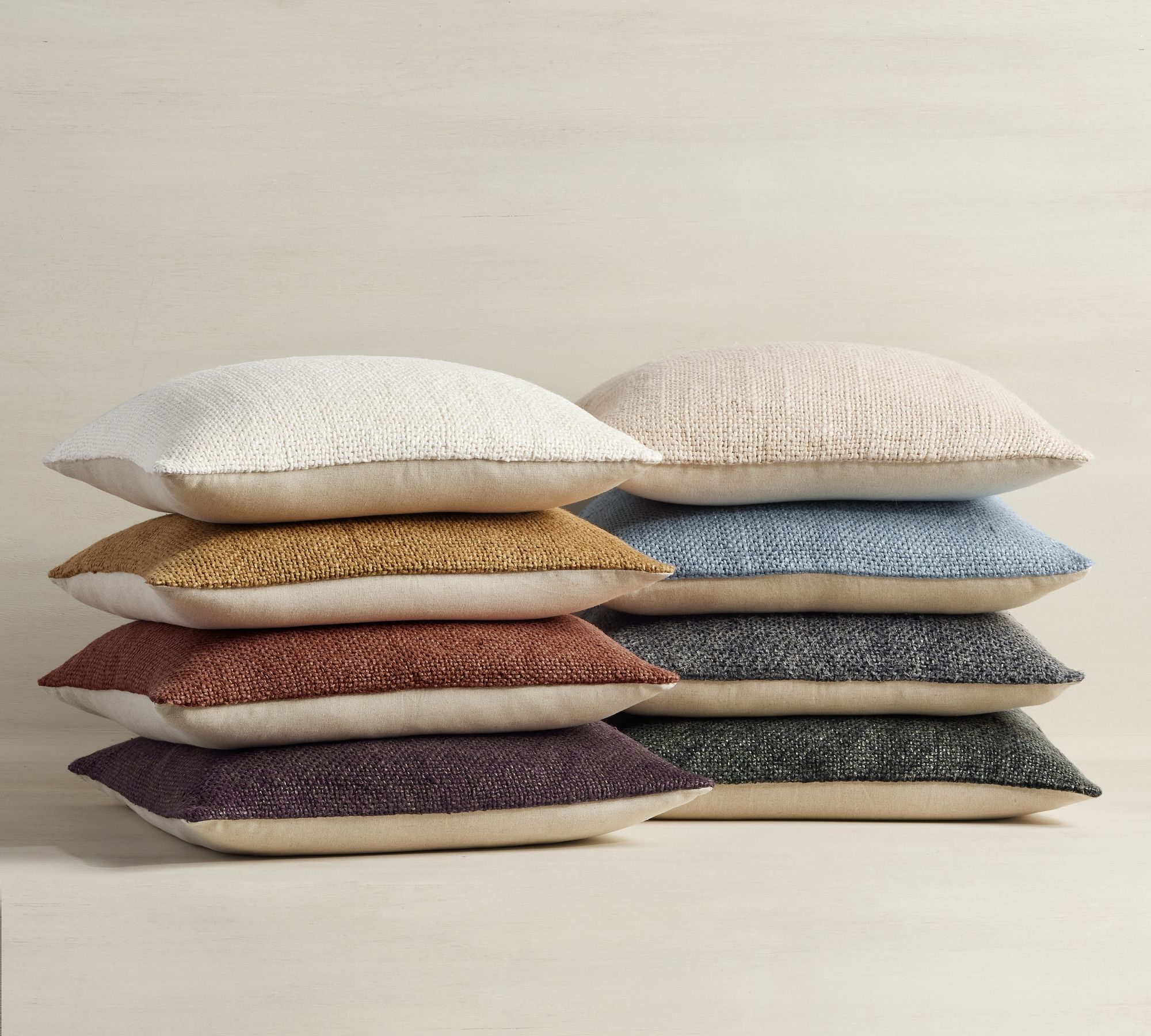 Faye Linen Textured Pillow thumbnail 3