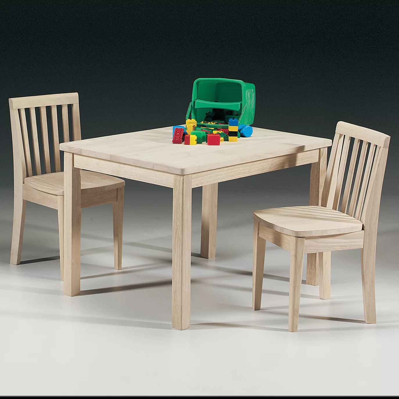 Dmitry Kids Solid Wood Play Or Activity Table thumbnail 2