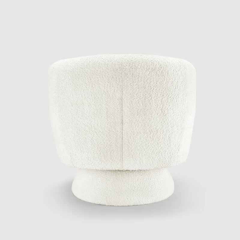 Saboor Modern Style Swivel Accent Chair and Barrel Chair thumbnail 6