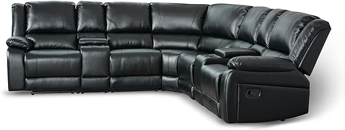 DHHU Furniture Reclining Sectional Sofa thumbnail 3