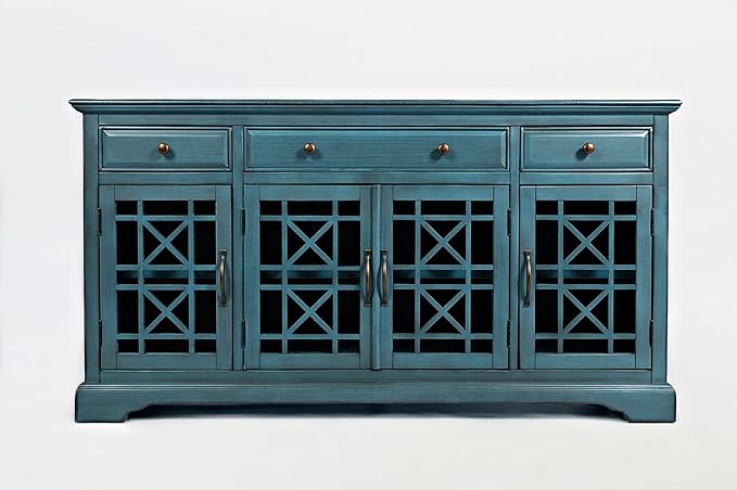 Benjara Koi Acacia TV Media Entertainment Center Console thumbnail 2