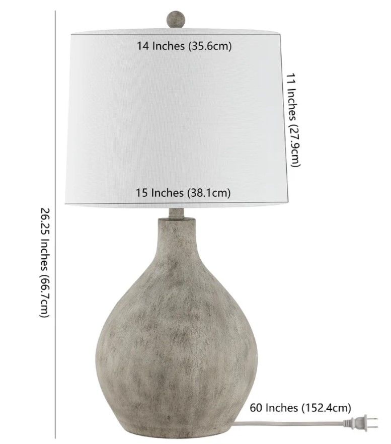 Ura Resin Table Lamp thumbnail 4