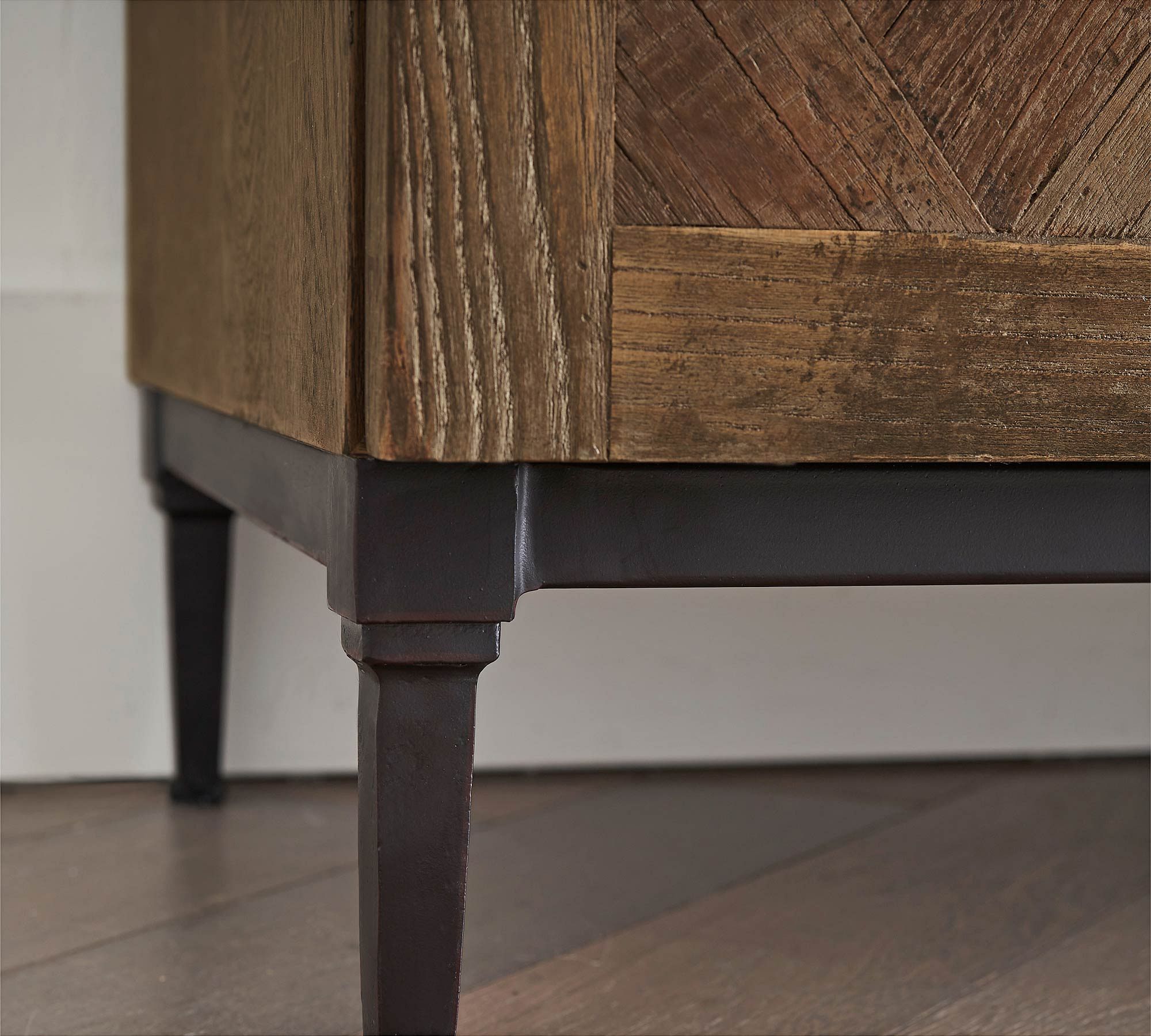 Parquet Reclaimed Wood Media Console thumbnail 4