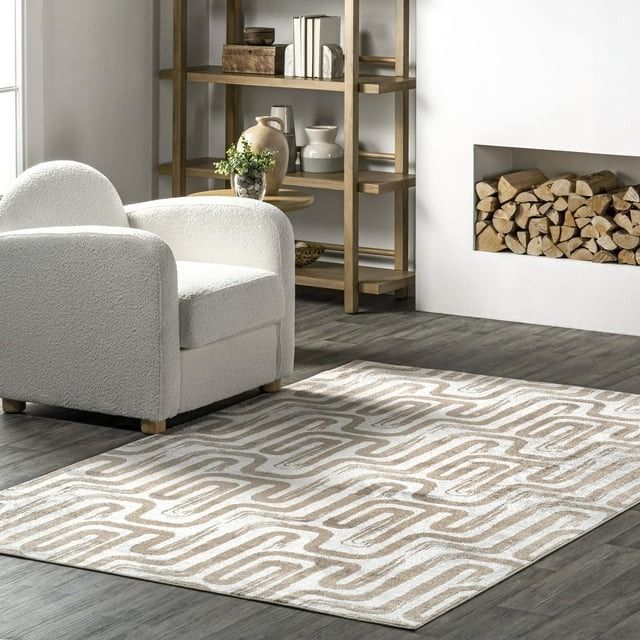 nuLOOM Carmel Transitional Machine Washable Area Rug thumbnail 2