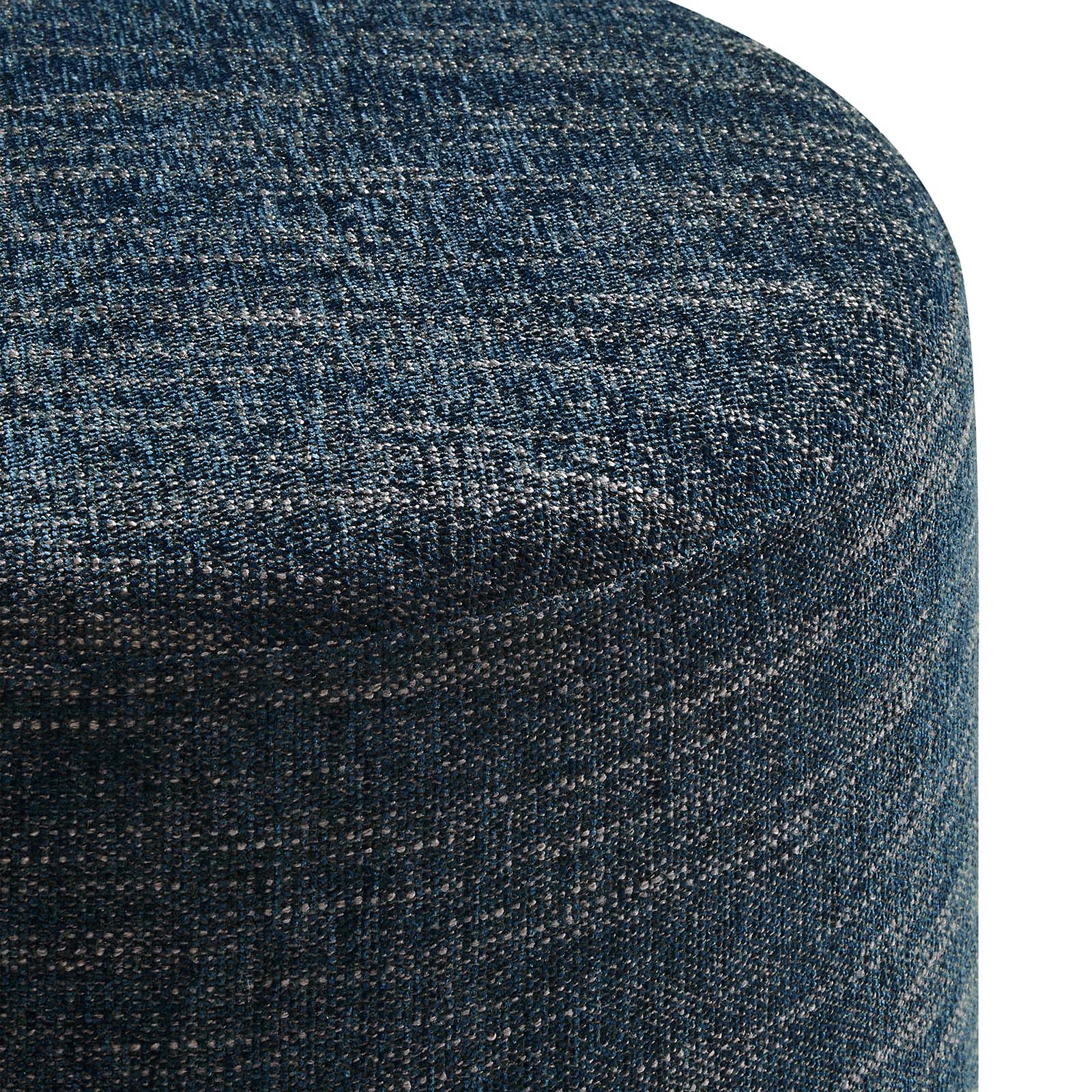 Callie Round Upholstered Ottoman thumbnail 3