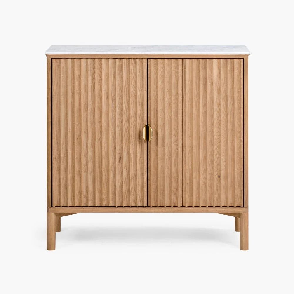 Olive Reeded Cabinet thumbnail 2