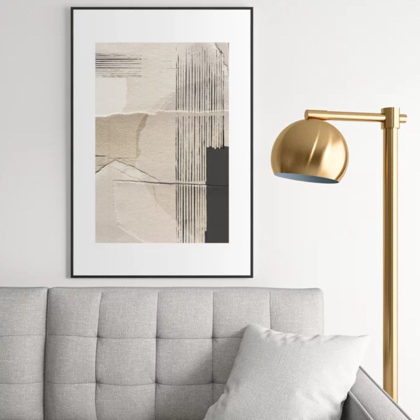 Paper Abstract Framed Art Print thumbnail 2