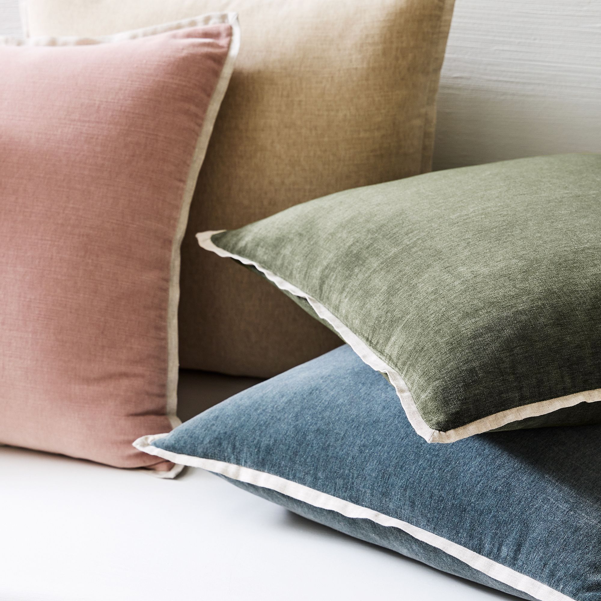Classic Cotton Velvet Pillow Cover-12"X21" thumbnail 2