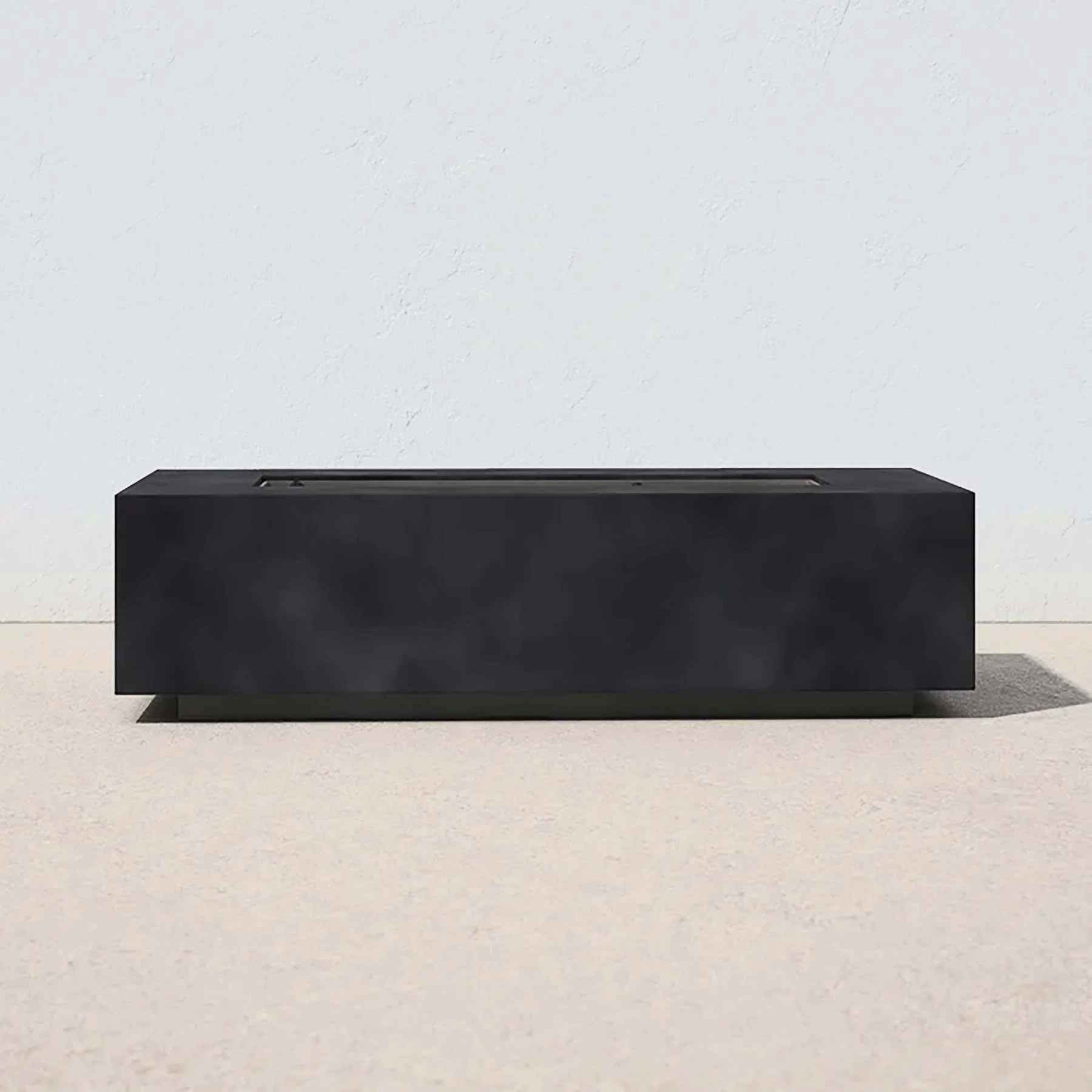 Hasibe Concrete Outdoor Fire Pit Table thumbnail 4