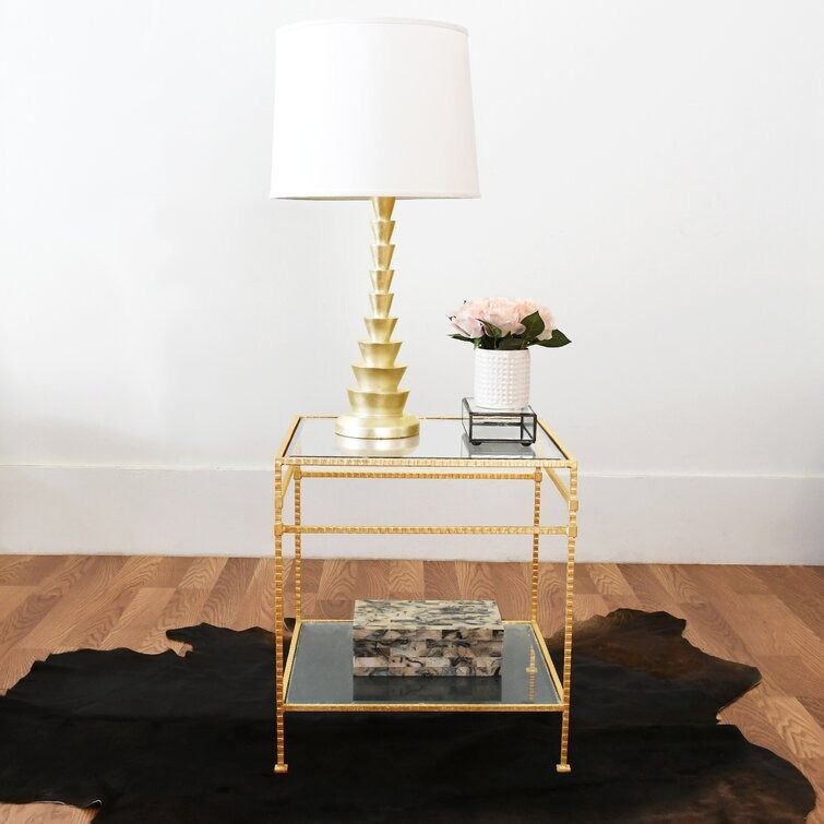 Amos Glass End Table thumbnail 2