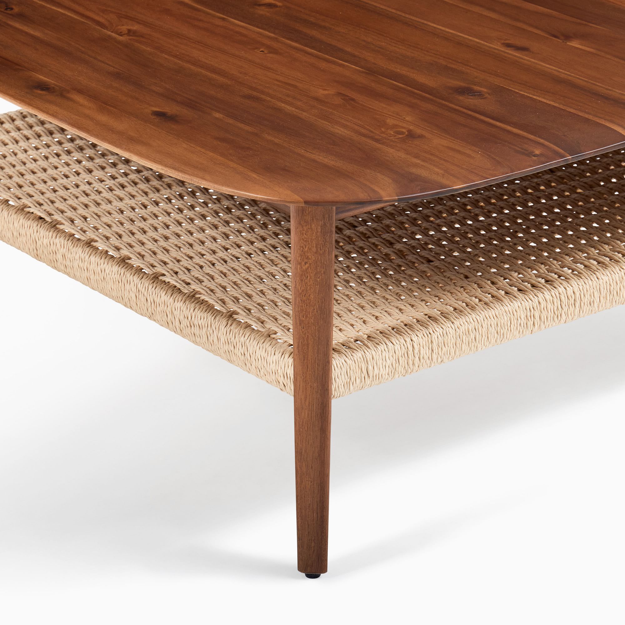 Chadwick Mid Century Square Coffee Table thumbnail 5