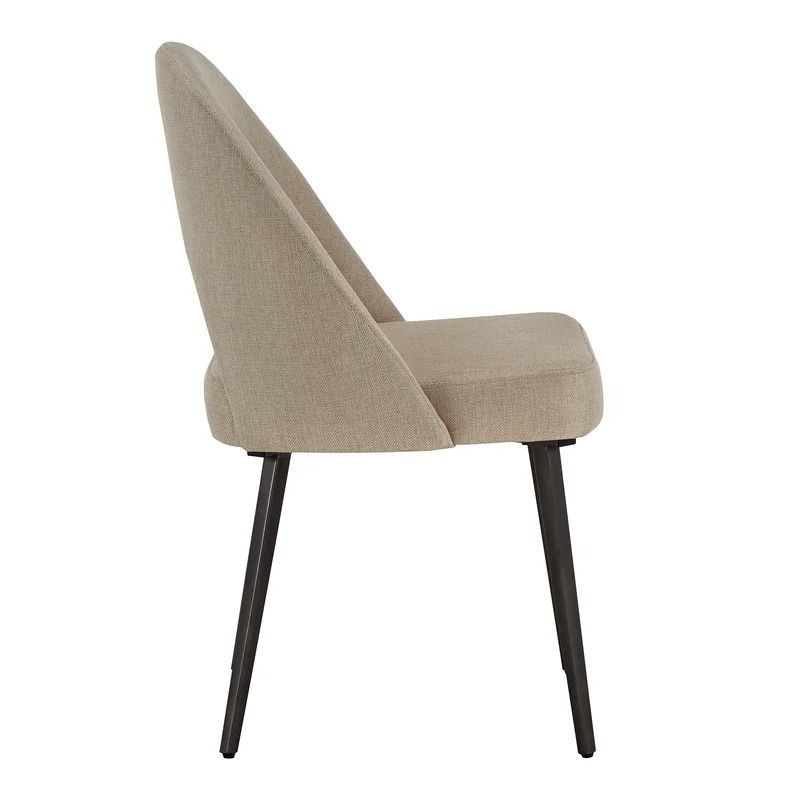 Etna Polyester Blend Solid Back Side Chair thumbnail 3