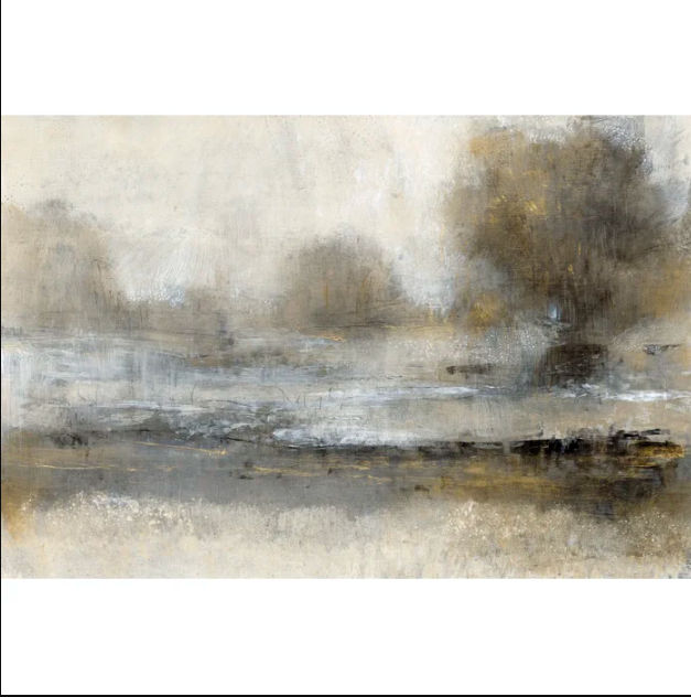 Gilt Landscape I On Canvas by Timothy O Toole Painting thumbnail 2