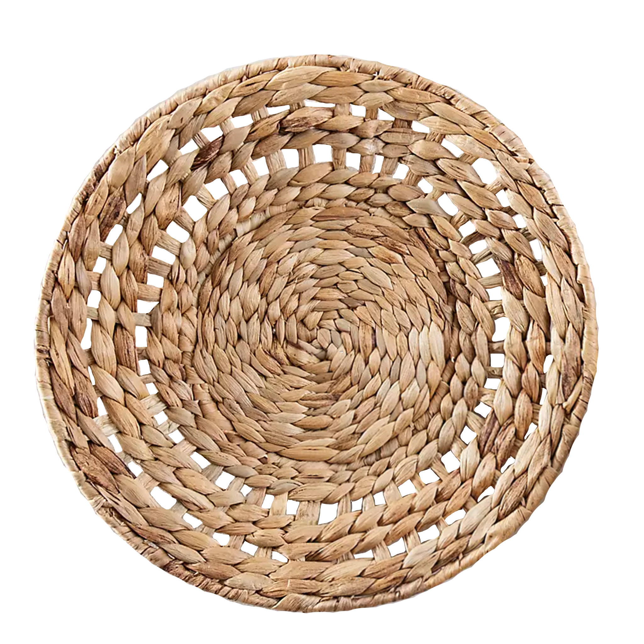 Water Hyacinth Basket Wall Plaques Small thumbnail 3