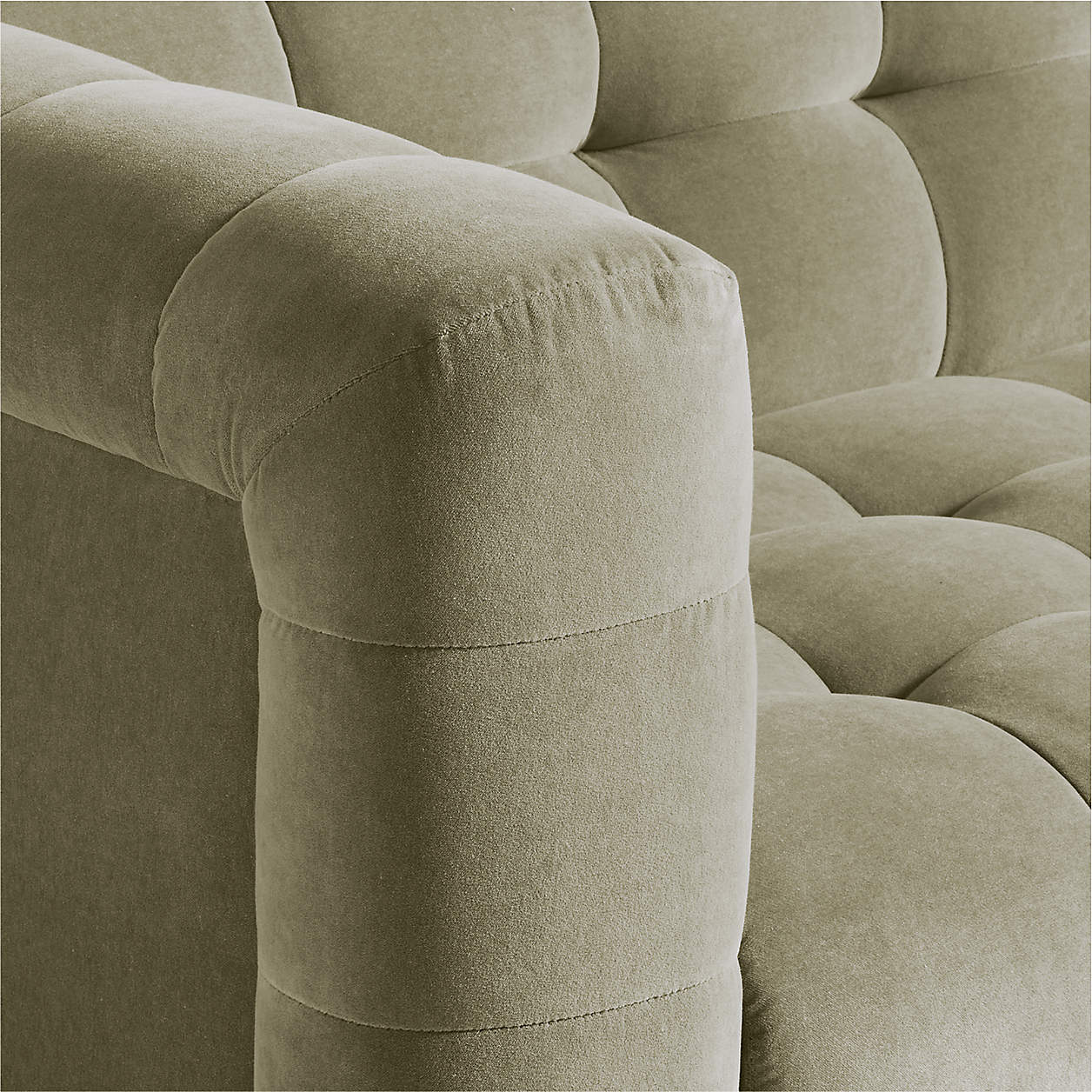 Chiltern Velvet Tufted Sofa thumbnail 5