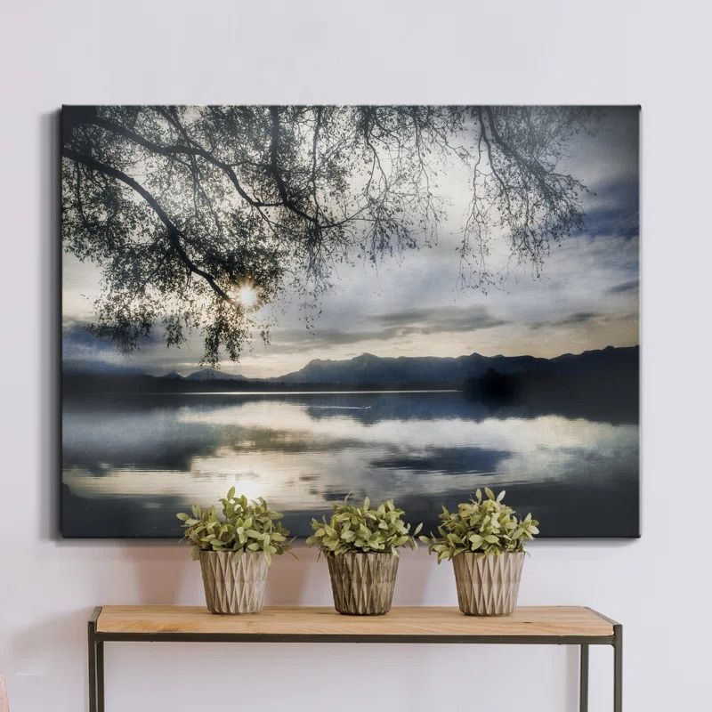 Staffelsee Lake On Canvas Print 48x36 thumbnail 2