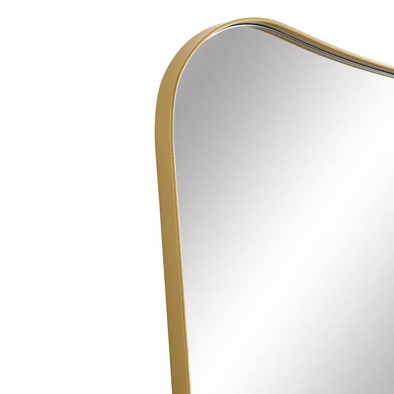 Adna Metal Wavy Wall Mirror thumbnail 3