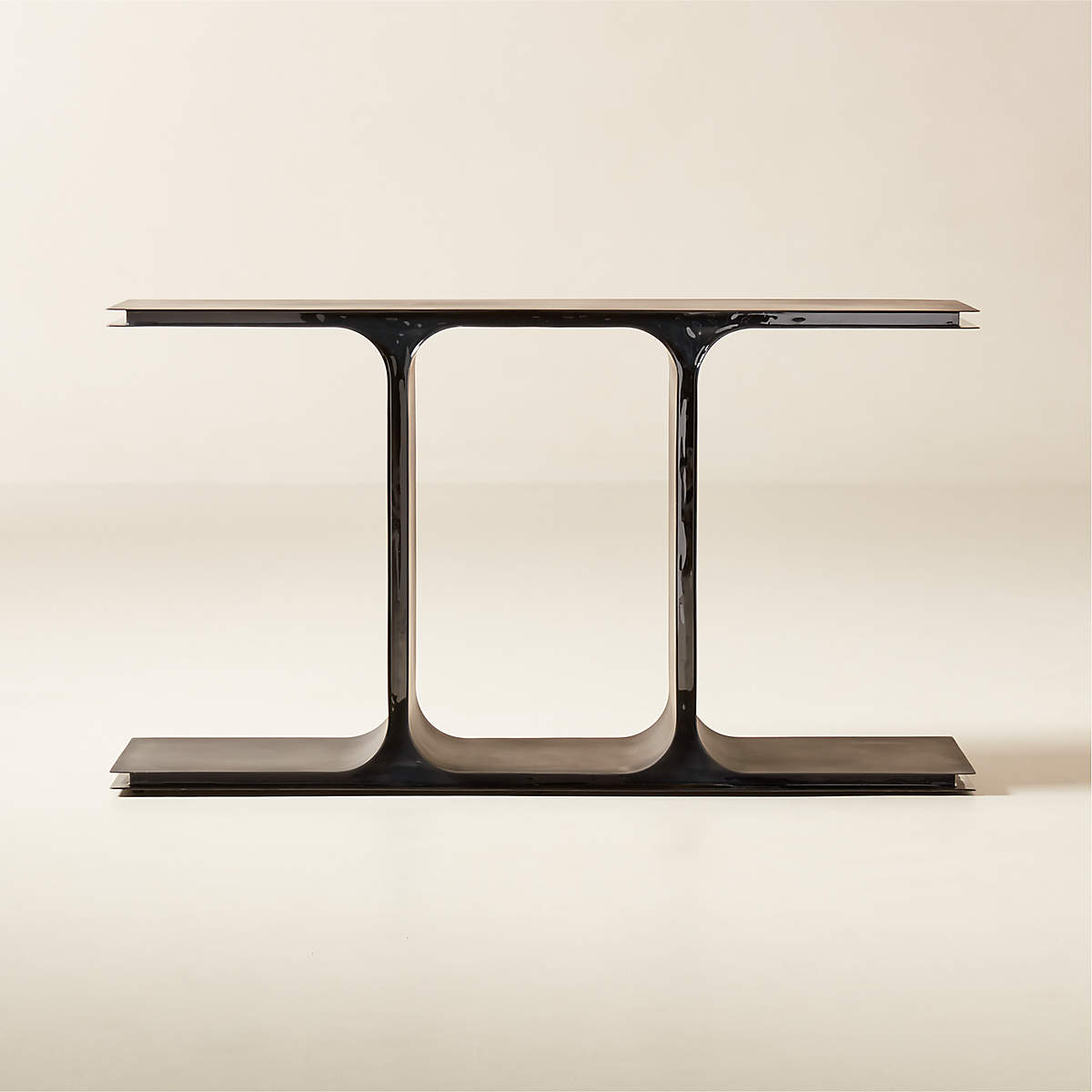 IPSILON BLACK METAL CONSOLE TABLE thumbnail 2
