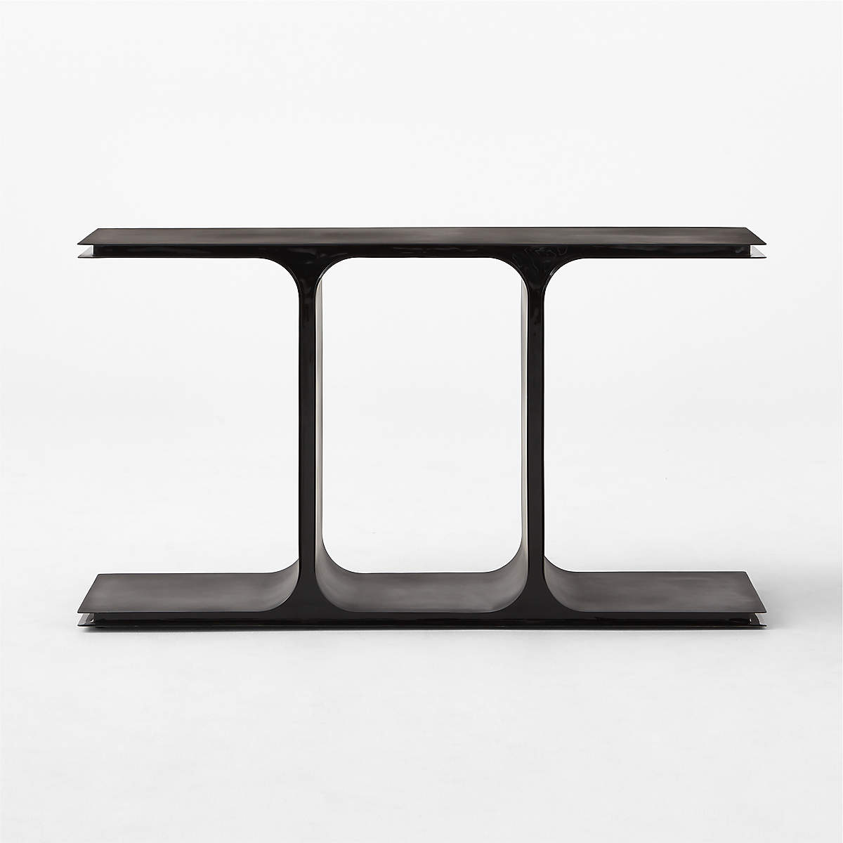 IPSILON BLACK METAL CONSOLE TABLE thumbnail 3