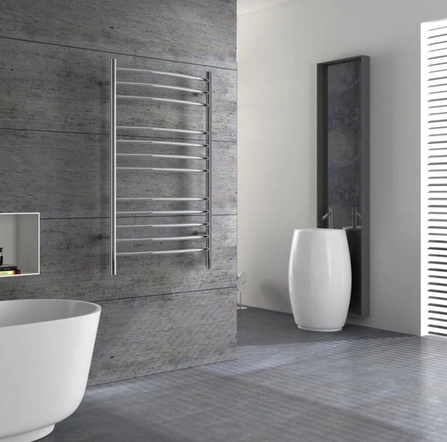 Curved Towel Rail Towel Warmer thumbnail 2