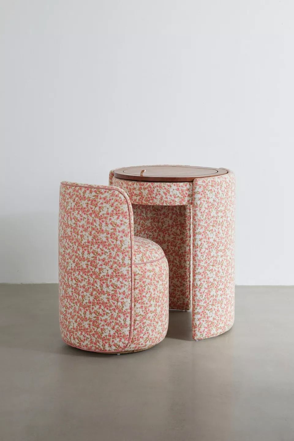 Jane Mirror Vanity Stool thumbnail 4