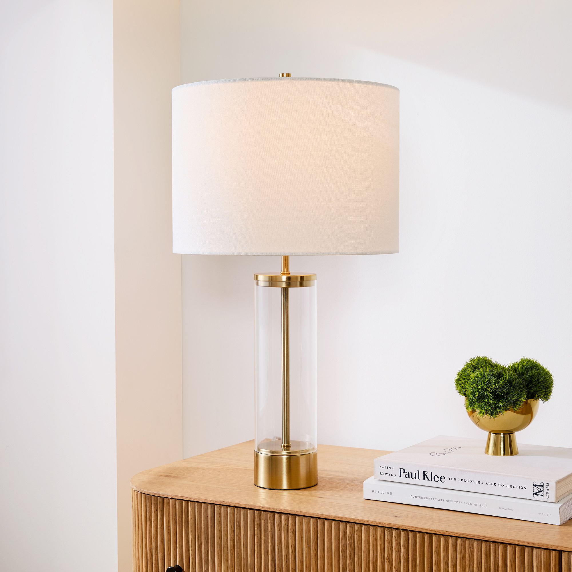 Acrylic Column USB Table Lamp  thumbnail 2