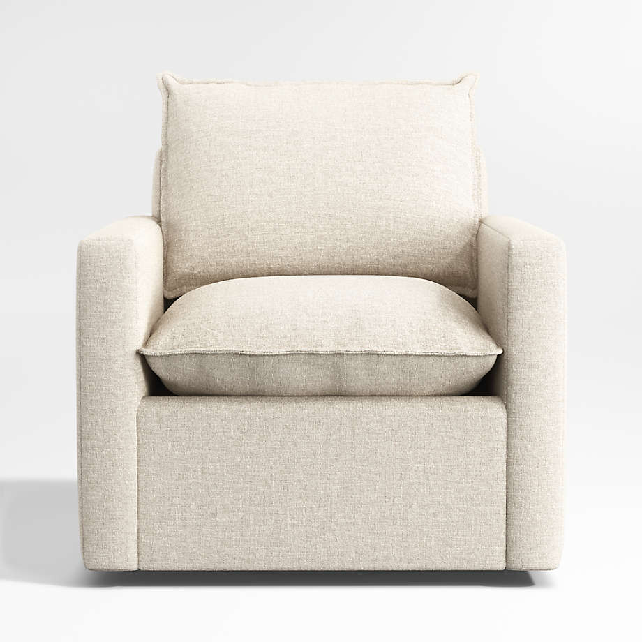 Harbour Natural Flange Nursery Swivel Glider Chair thumbnail 4