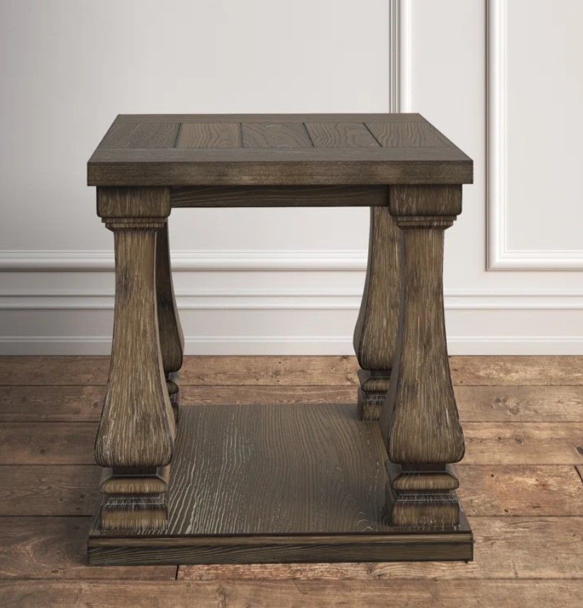 Briana Floor Shelf End Table thumbnail 2