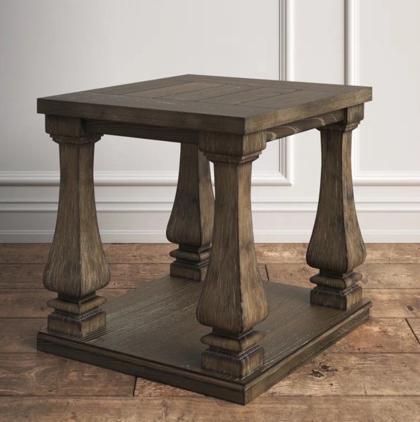 Briana Floor Shelf End Table thumbnail 3