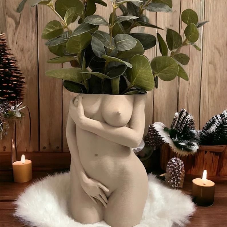 Female Body Planter thumbnail 2