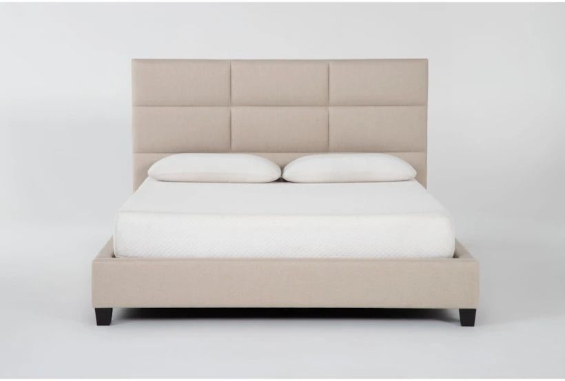Oliver King Upholstered Panel Bed thumbnail 2