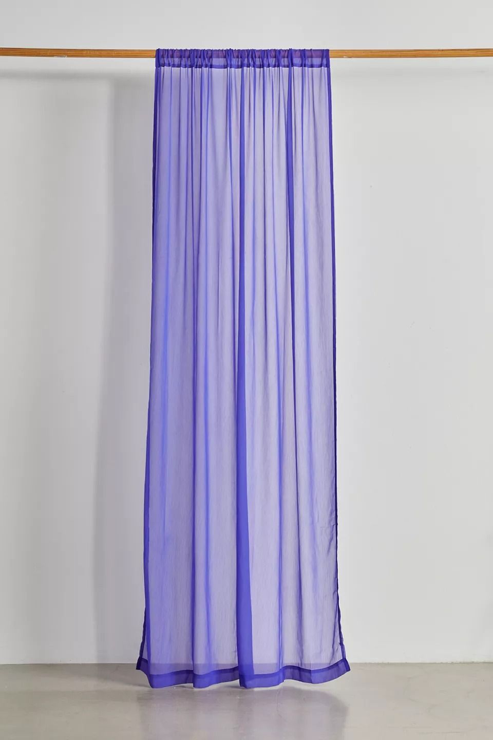 Chiffon Window Panel- Spectrum Blue thumbnail 2