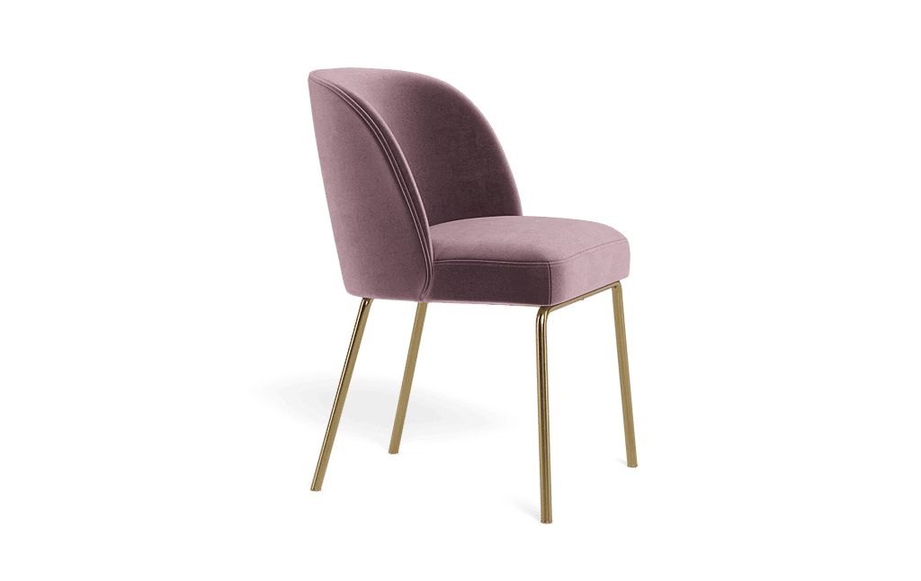Graham Metal Framed Upholstered Chair thumbnail 2