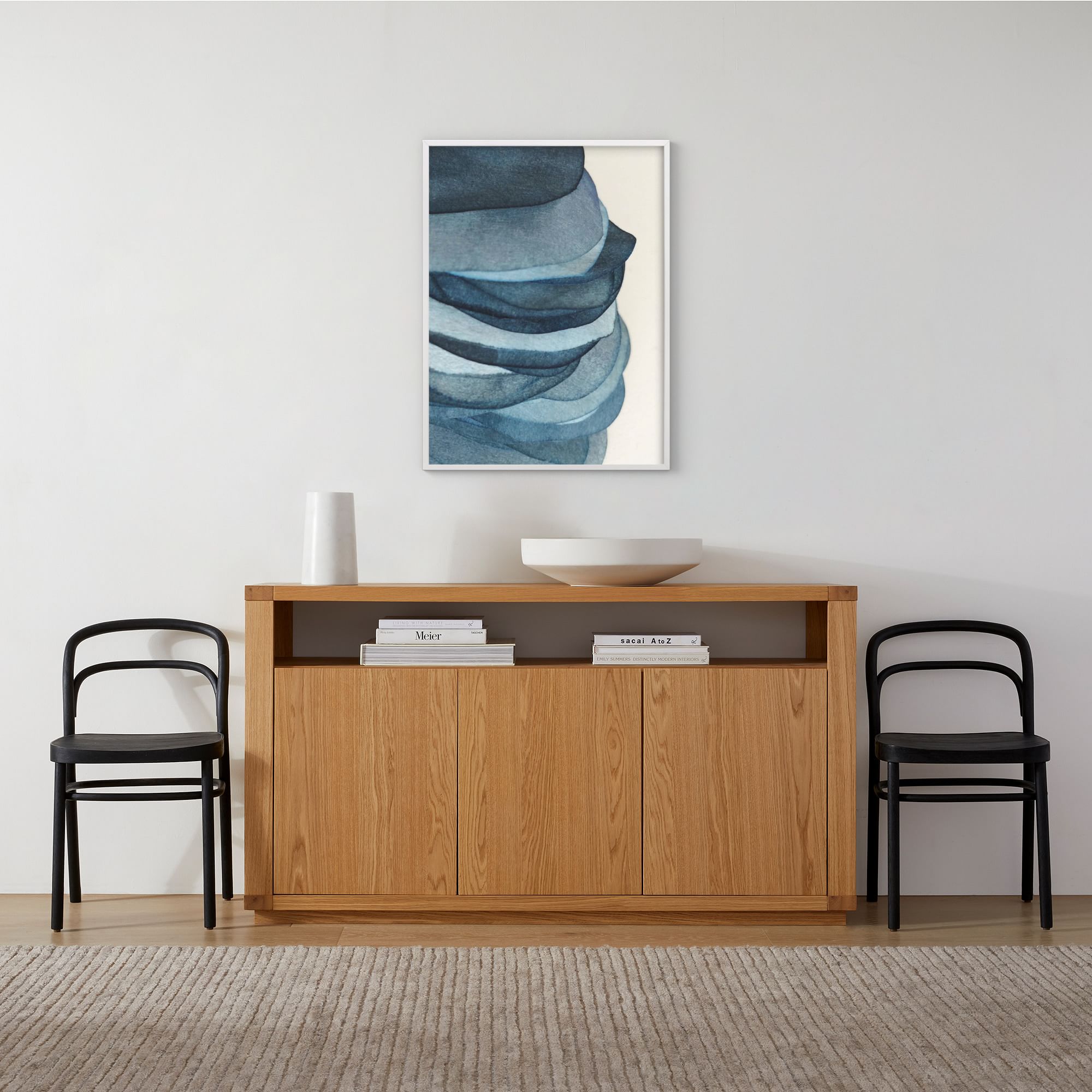 Sky Pebbles Framed Wall Art thumbnail 2