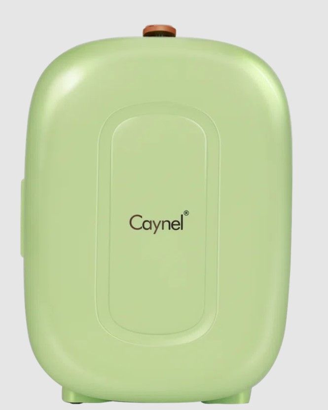 Caynel 5L Portable Retro Mini Fridge 6-can Mini Refrigerator thumbnail 2