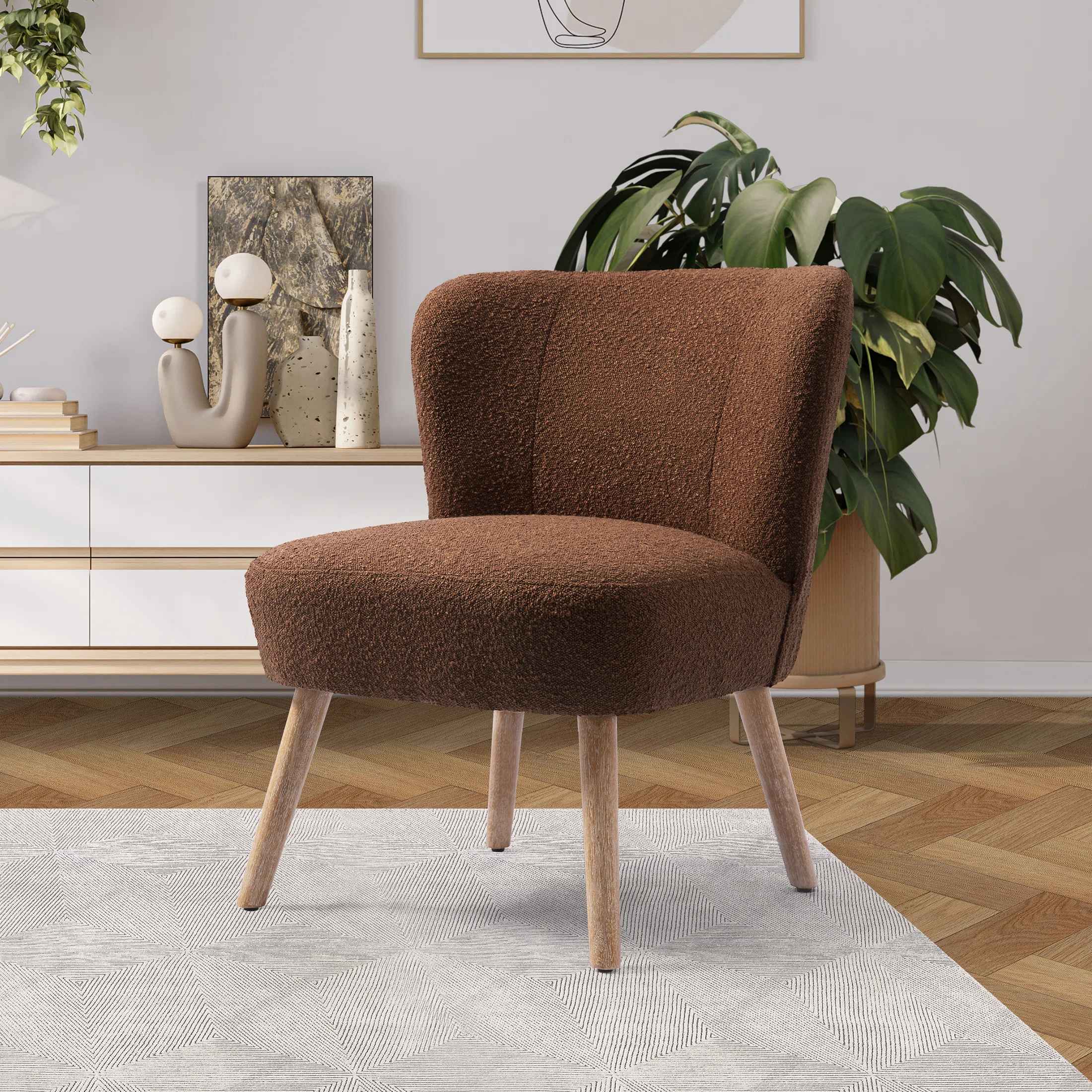 Edison Upholstered Slipper Chair thumbnail 2