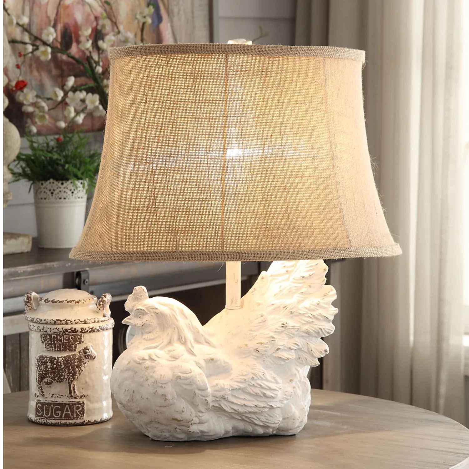 Inglesbatch Resin Table Lamp-Set of 2 thumbnail 2
