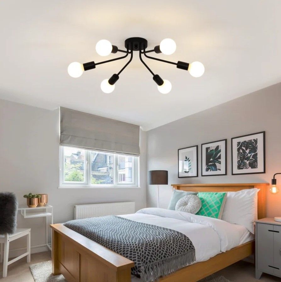 Bujer Flush Mount_Black thumbnail 2