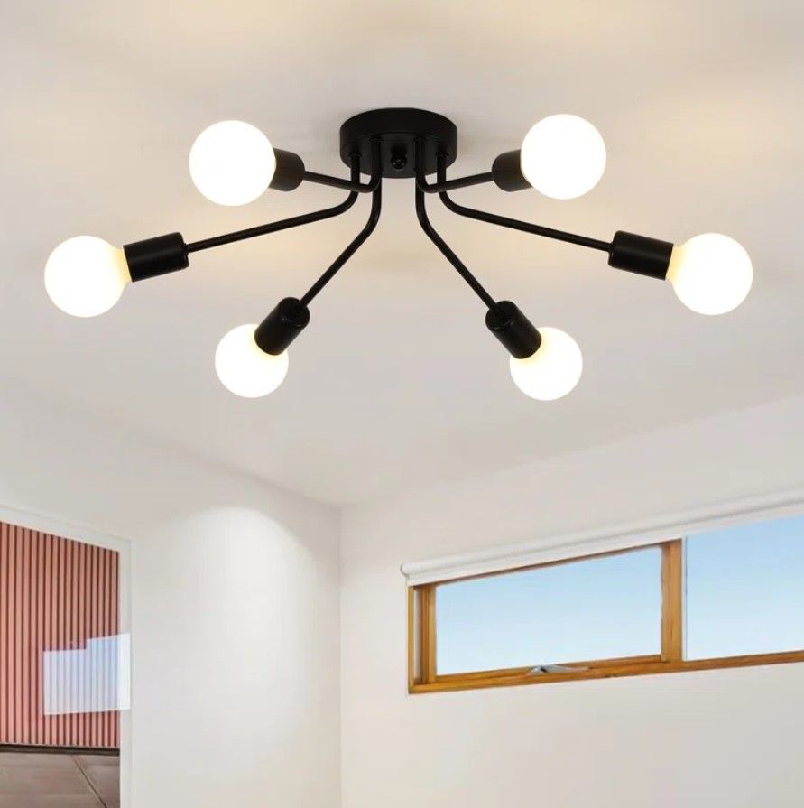 Bujer Flush Mount_Black thumbnail 3