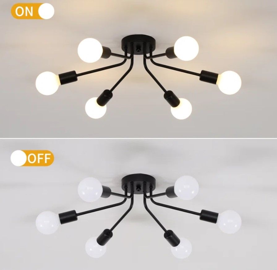 Bujer Flush Mount_Black thumbnail 4