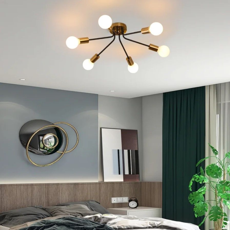 Bujer Flush Mount_Gold thumbnail 2