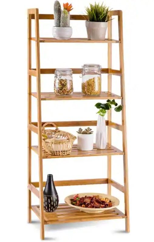 4 Shelf Multifunctional Plant Flower Display Stand Storage Rack thumbnail 2