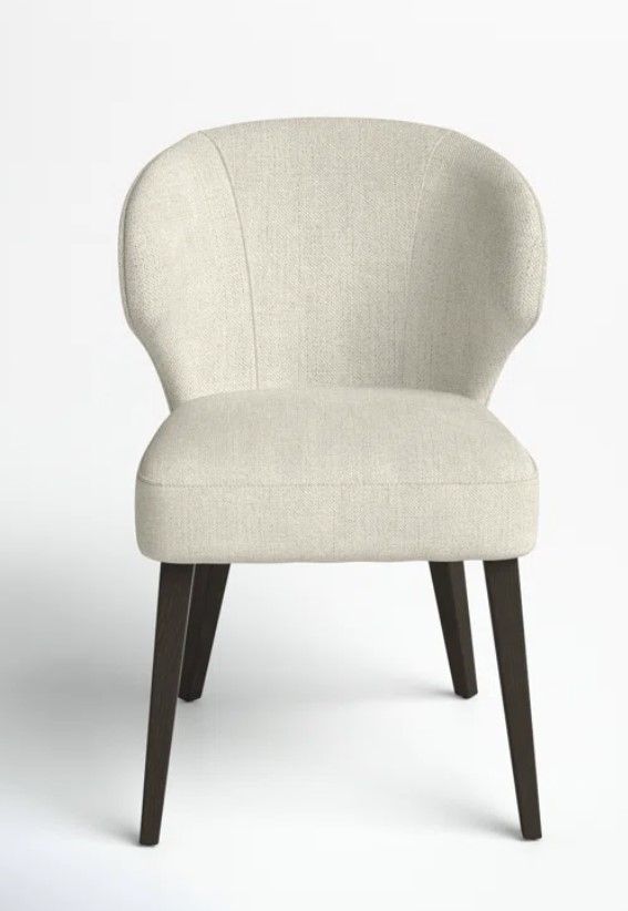 Golino Fabric Upholstered Wingback Side Chair thumbnail 4