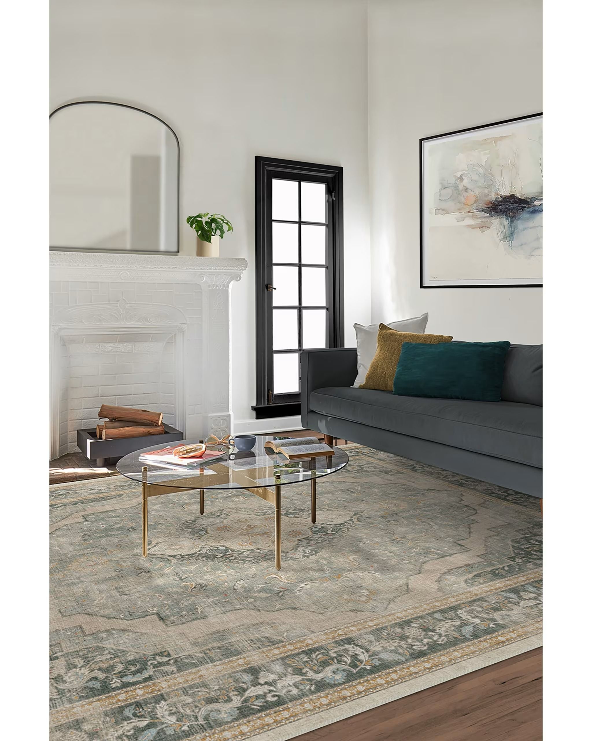 Adeline Natural Sage Rug-9'x12' thumbnail 2